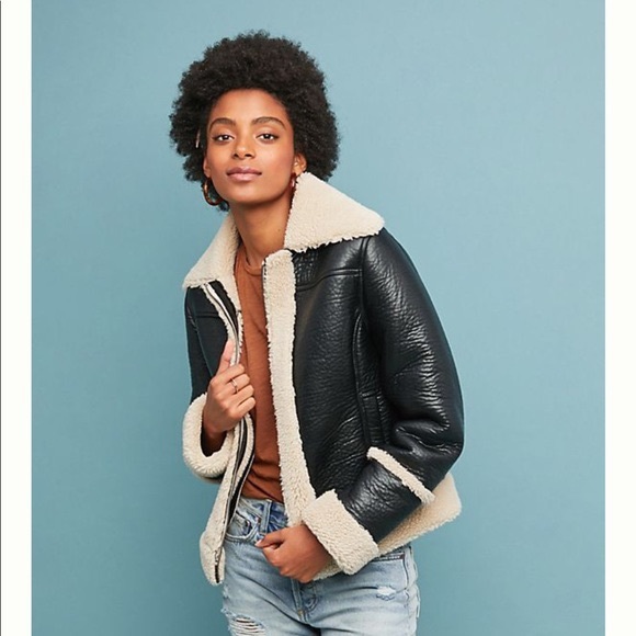 mother shearling jacket